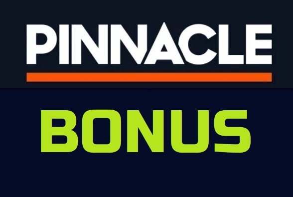 Pinnacle bookmaker offers a bonus for registering an account