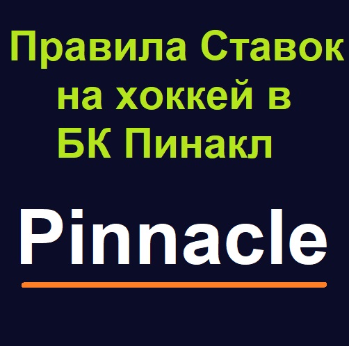 Правила ставок на хоккей в БК Пинакл